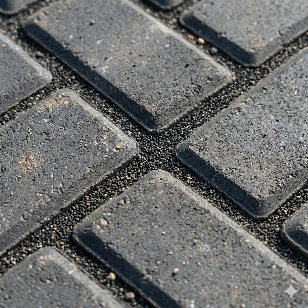POLYSAND Polymerfugensand Basalt / anthrazit – Ansicht 2