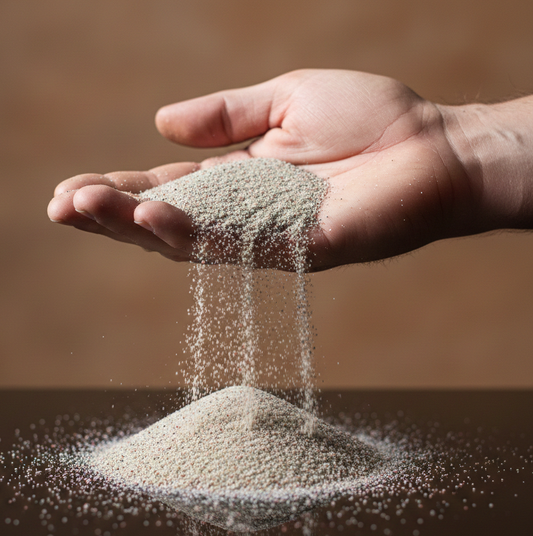 POLYSAND PFM Farbe: rotgrau Das Profi-Fugenmaterial für die ungebundene Bauweise.