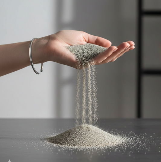 POLYSAND PFM Farbe: steingrau  Das Profi-Fugenmaterial für die ungebundene Bauweise.